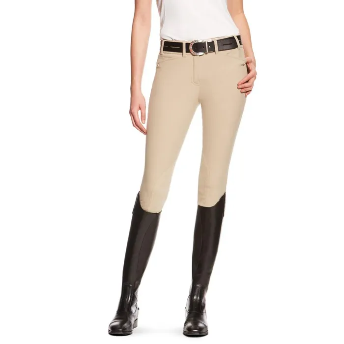 Heritage Elite Knee Patch Breech Tan Women Ariat Pants and Shorts