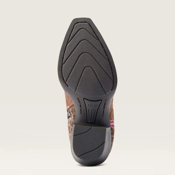 Heritage Star Easy Fit Western Boot Brown Floral Emboss Kids Ariat Big Kids039 Footwear Heritage Star Easy Fit Western Boot Brown Floral Emboss Kids Ariat Big Kids039 Footwear