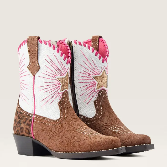 Heritage Star Easy Fit Western Boot Brown Floral Emboss Kids Ariat Big Kids039 Footwear Heritage Star Easy Fit Western Boot Brown Floral Emboss Kids Ariat Big Kids039 Footwear