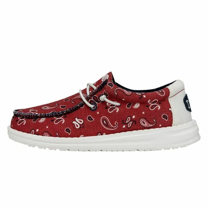 Hey Dude Big Kids Wally Youth Bandana Navyredwhite 8211 Kids