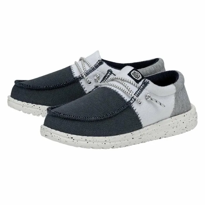 Hey Dude Big Kids Wally Youth Tri Varsity Navy 8211 Kids Hey Dude Big Kids Wally Youth Tri Varsity Navy 8211 Kids