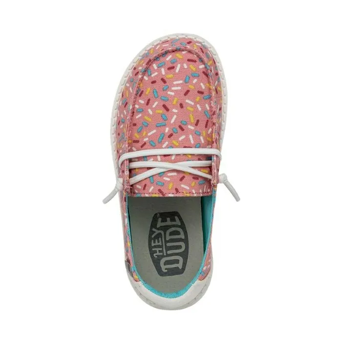 Hey Dude Big Kids Wendy Youth Birthday Pink Sprinkles 8211 Kids Hey Dude Big Kids Wendy Youth Birthday Pink Sprinkles 8211 Kids