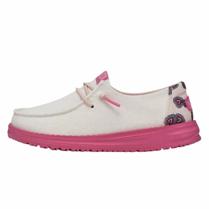 Hey Dude Big Kids Wendy Youth Hearts White 8211 Kids
