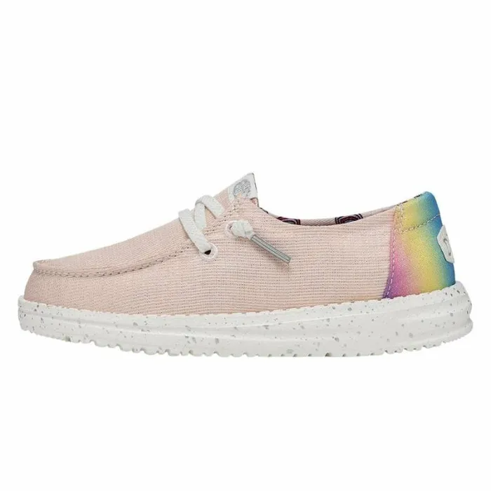 Hey Dude Big Kids Wendy Youth Sparkle Silver 8211 Kids
