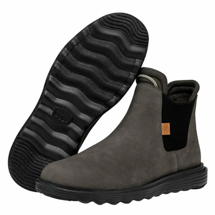Hey Dude Boots Branson Boot Craft Leather Grey 8211 Men Hey Dude Boots Branson Boot Craft Leather Grey 8211 Men