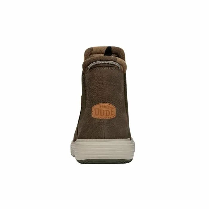Hey Dude Boots Branson Boot Craft Leather Olive 8211 Men Hey Dude Boots Branson Boot Craft Leather Olive 8211 Men