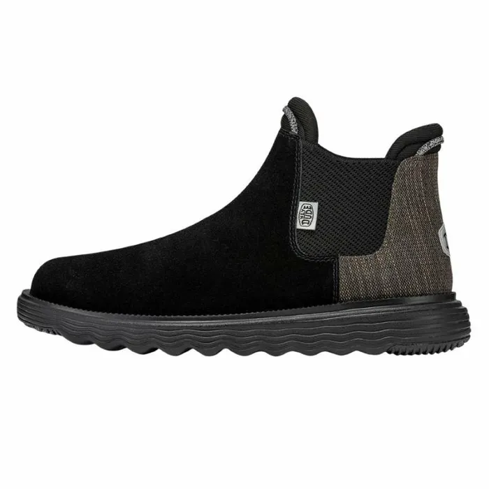 Hey Dude Boots Branson Boot Suede Women Blackblack 8211 Women