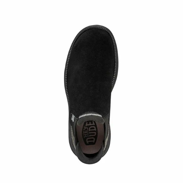 Hey Dude Boots Branson Boot Suede Women Blackblack 8211 Women Hey Dude Boots Branson Boot Suede Women Blackblack 8211 Women