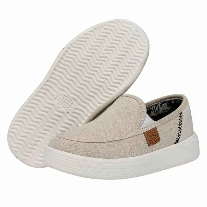 Hey Dude Little Kids Sunapee Toddler White 8211 Kids