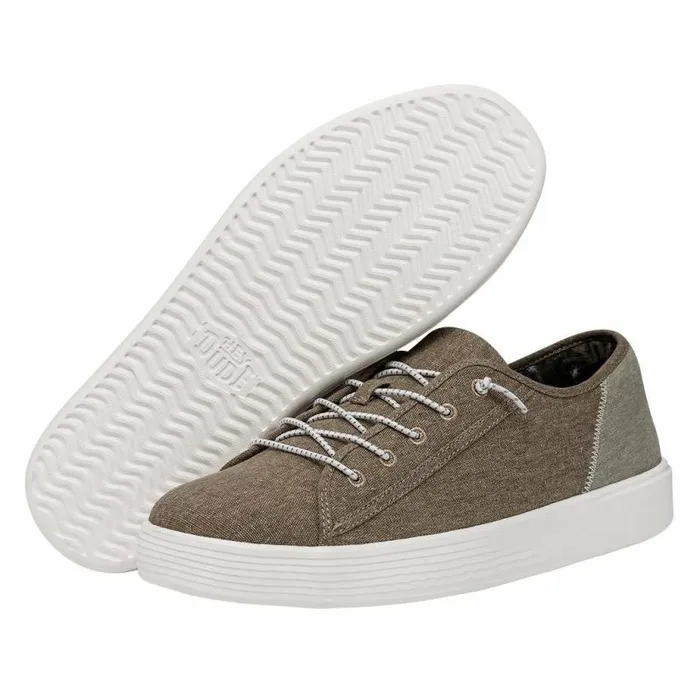 Hey Dude Sneakers Cody Craft Linen Tan 8211 Men Hey Dude Sneakers Cody Craft Linen Tan 8211 Men