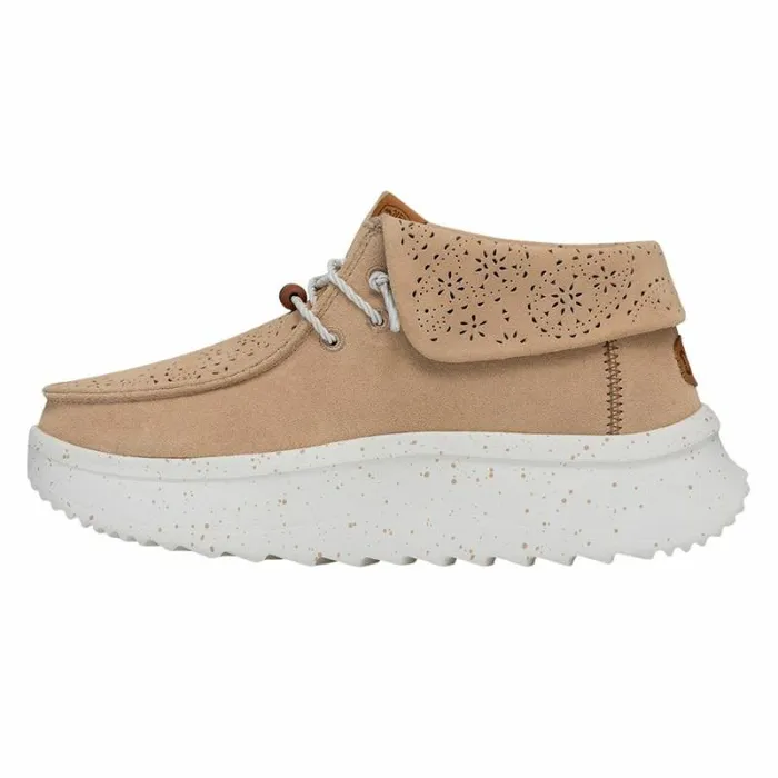 Hey Dude Wendy Wendy Peak Fold Boot Suede Tan 8211 Women