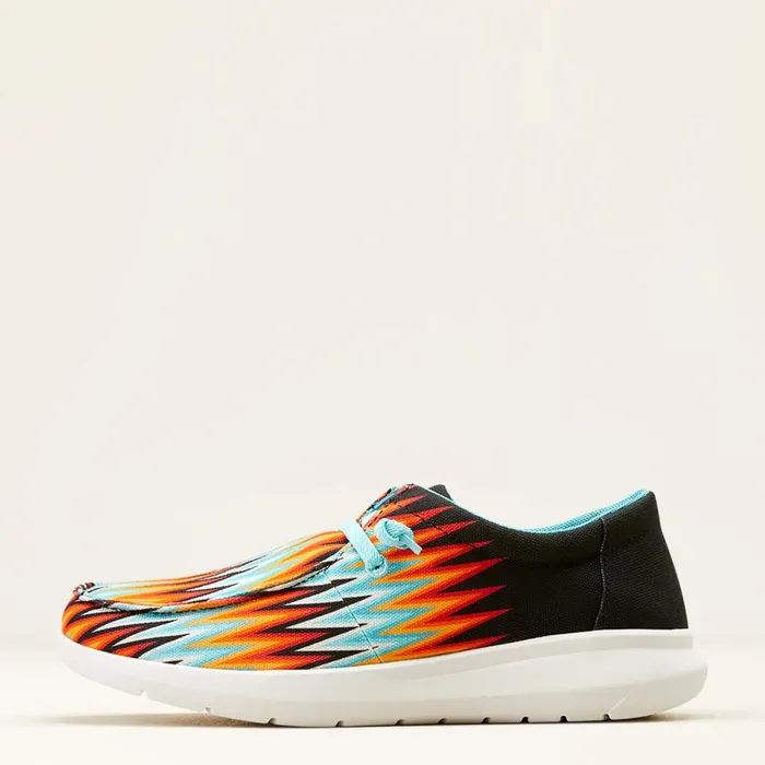 Hilo Stretch Lace Orange Blue Zig Zags Men Ariat Shoes and Sneakers Hilo Stretch Lace Orange Blue Zig Zags Men Ariat Shoes and Sneakers