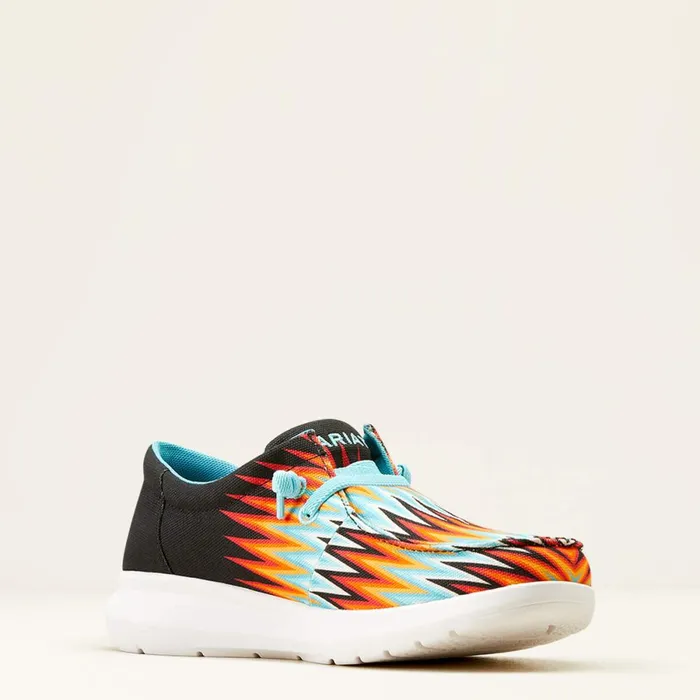 Hilo Stretch Lace Orange Blue Zig Zags Men Ariat Shoes and Sneakers Hilo Stretch Lace Orange Blue Zig Zags Men Ariat Shoes and Sneakers