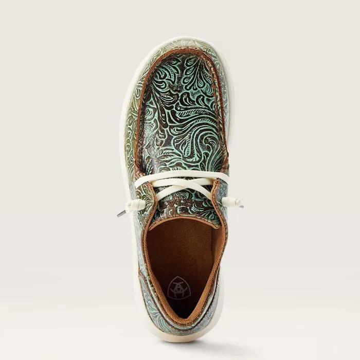 Hilo Vintage Turq Floral Emboss Women Ariat Shoes and Sneakers Hilo Vintage Turq Floral Emboss Women Ariat Shoes and Sneakers