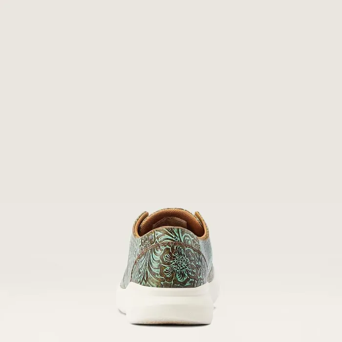 Hilo Vintage Turq Floral Emboss Women Ariat Shoes and Sneakers Hilo Vintage Turq Floral Emboss Women Ariat Shoes and Sneakers