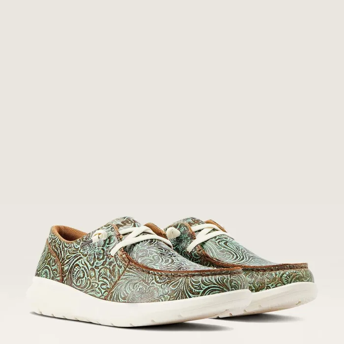 Hilo Vintage Turq Floral Emboss Women Ariat Shoes and Sneakers Hilo Vintage Turq Floral Emboss Women Ariat Shoes and Sneakers
