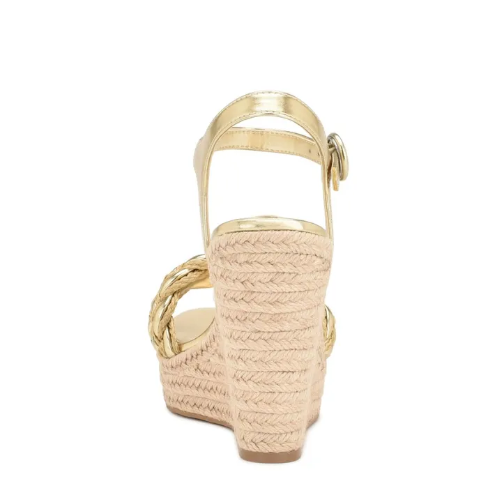 Hosana Espadrille Wedge Sandals Platino Women Nine West Wedges Hosana Espadrille Wedge Sandals Platino Women Nine West Wedges