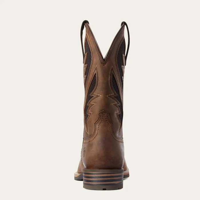 Hybrid VentTEK Western Boot Distressed Tan Men Ariat Western Boots Hybrid VentTEK Western Boot Distressed Tan Men Ariat Western Boots