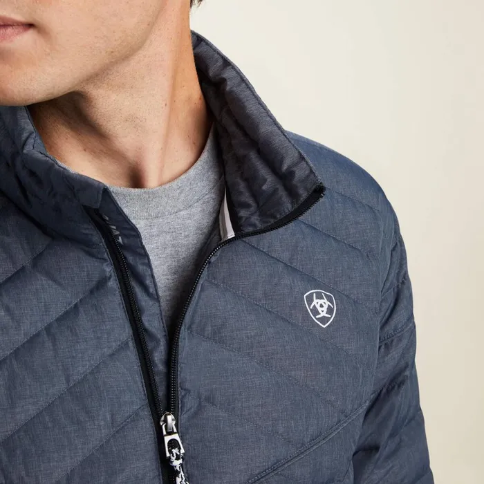Ideal Down Jacket Charcoal Heather Men Ariat Jackets and Vests Ideal Down Jacket Charcoal Heather Men Ariat Jackets and Vests