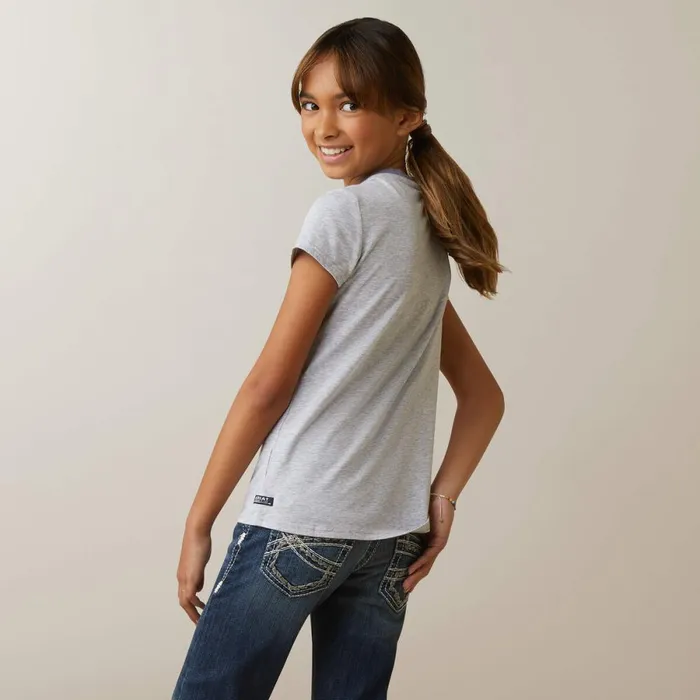 Imagine TShirt Heather Grey Kids Ariat English Riding Clothing Imagine TShirt Heather Grey Kids Ariat English Riding Clothing
