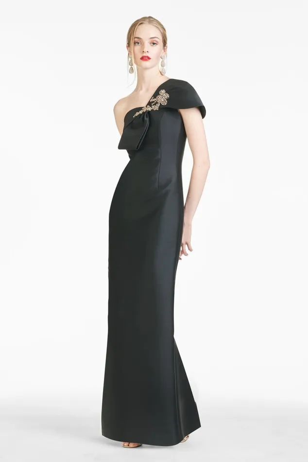 Ines Gown 8211 Black Women Sachin and Babi Evening