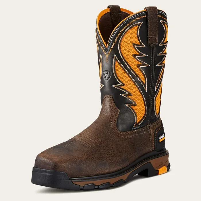 Intrepid VentTEK Composite Toe Work Boot Cocoa Brown Men Ariat Work Boots