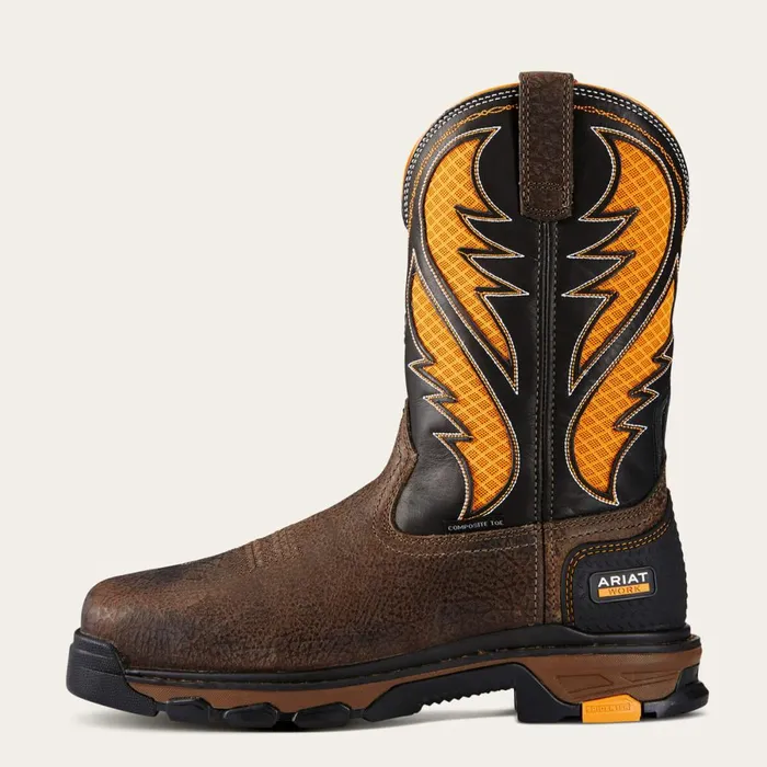 Intrepid VentTEK Composite Toe Work Boot Cocoa Brown Men Ariat Work Boots Intrepid VentTEK Composite Toe Work Boot Cocoa Brown Men Ariat Work Boots