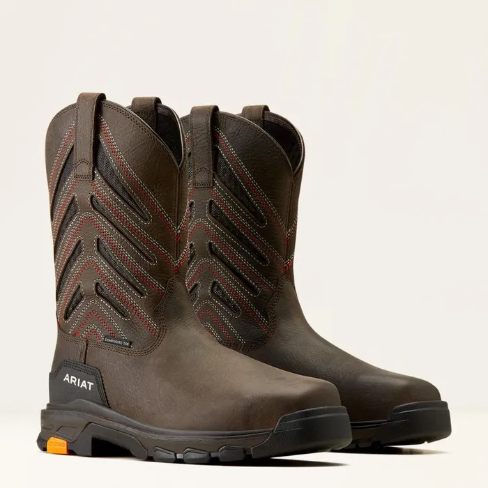 Intrepid VentTEK Composite Toe Work Boot Iron Coffee Men Ariat Work Boots Intrepid VentTEK Composite Toe Work Boot Iron Coffee Men Ariat Work Boots