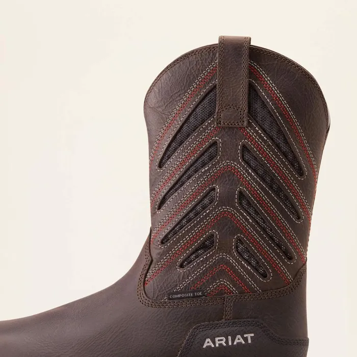 Intrepid VentTEK Composite Toe Work Boot Iron Coffee Men Ariat Work Boots Intrepid VentTEK Composite Toe Work Boot Iron Coffee Men Ariat Work Boots