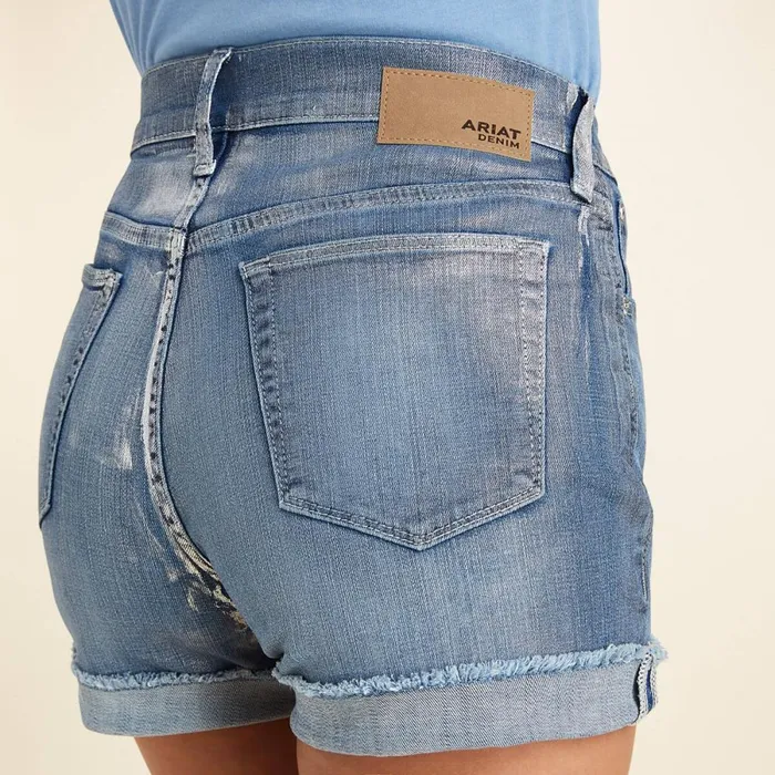 Jazmine 5034 Short Silver Gloss Women Ariat Denim Jazmine 5034 Short Silver Gloss Women Ariat Denim