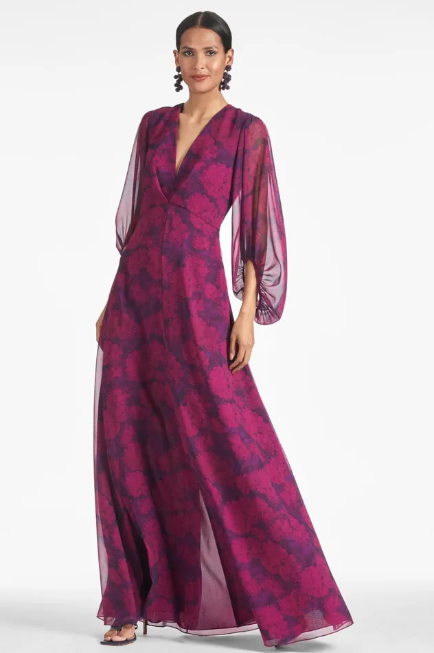 Jenny Gown 8211 Magenta Bloom Women Sachin and Babi Formal