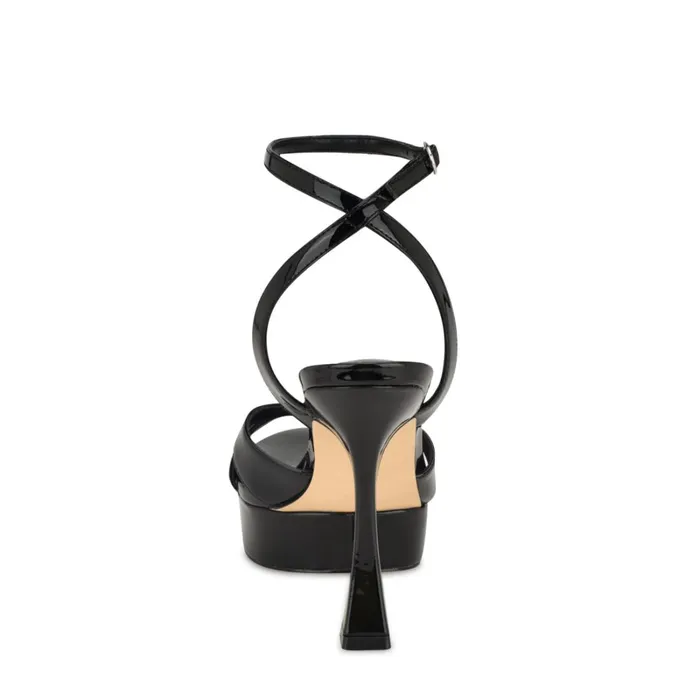 Jessie Platform Ankle Strap Sandals Black Women Nine West Platforms Jessie Platform Ankle Strap Sandals Black Women Nine West Platforms