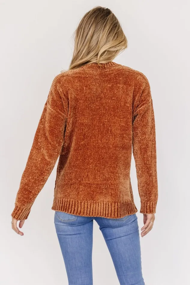 Jillian Knit Sweater Copper Women Baltic Born Sweaters Jillian Knit Sweater Copper Women Baltic Born Sweaters