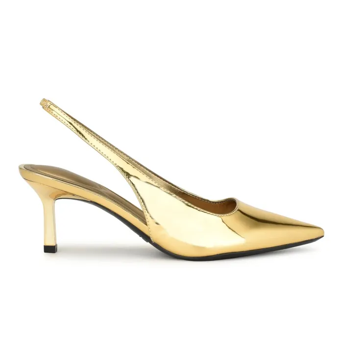 Kately 92159 Slingback Pumps Bronze Women Nine West Slingbacks