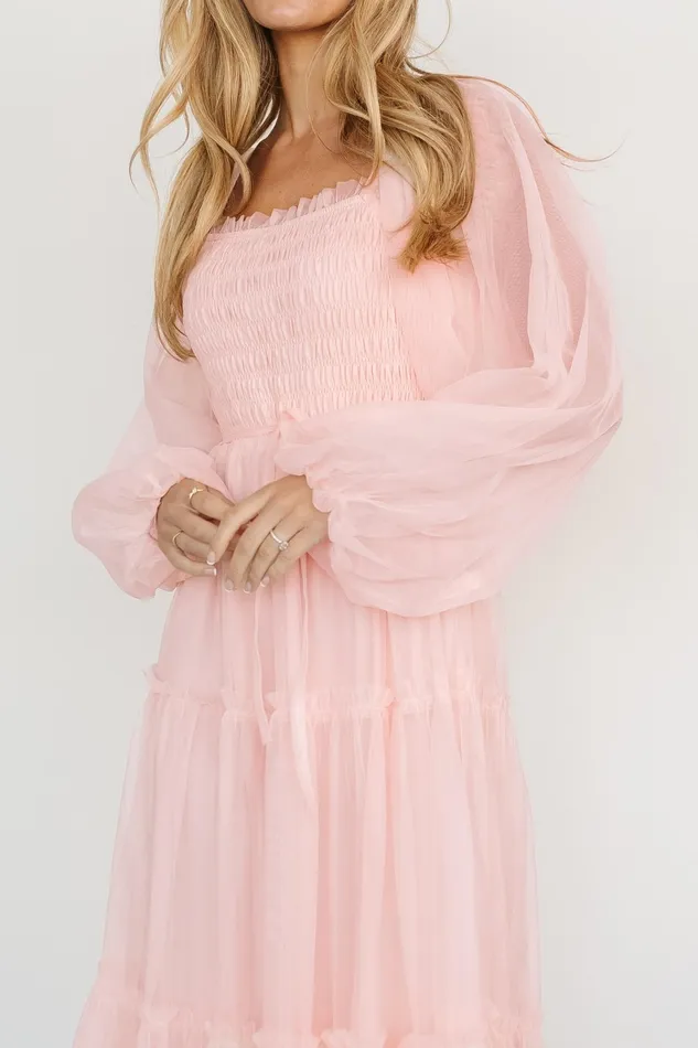 Katrina Tulle Maxi Dress Pale Blush Women Baltic Born Tulle Styles Katrina Tulle Maxi Dress Pale Blush Women Baltic Born Tulle Styles