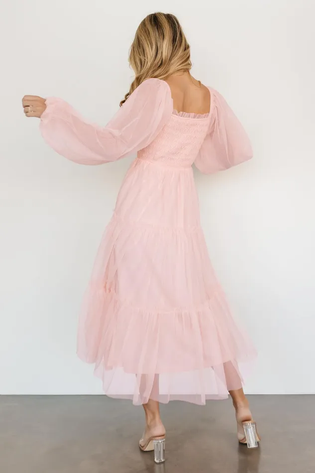 Katrina Tulle Maxi Dress Pale Blush Women Baltic Born Tulle Styles Katrina Tulle Maxi Dress Pale Blush Women Baltic Born Tulle Styles