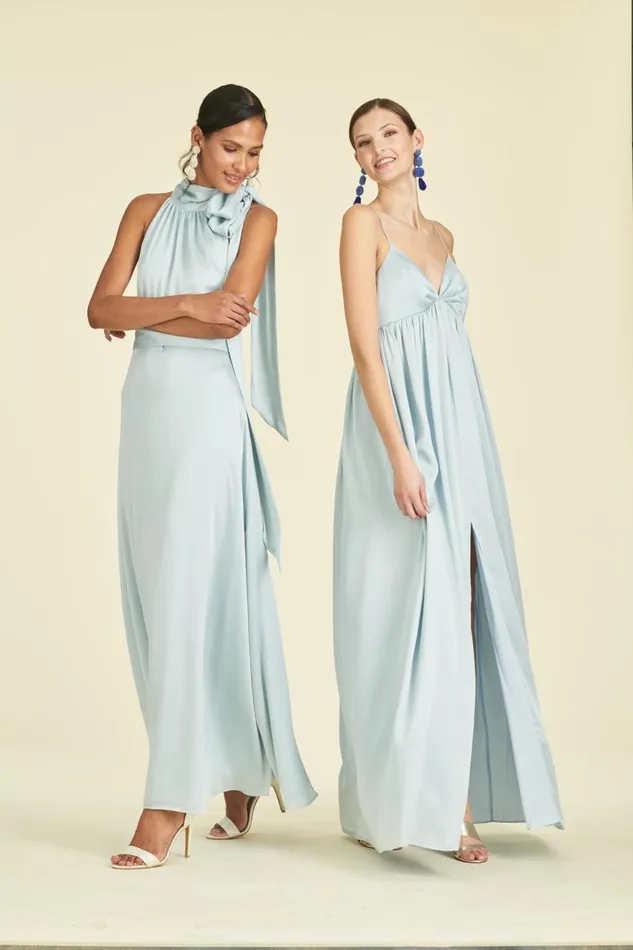 Kayla Gown 8211 Ice Blue Women Sachin and Babi Formal
