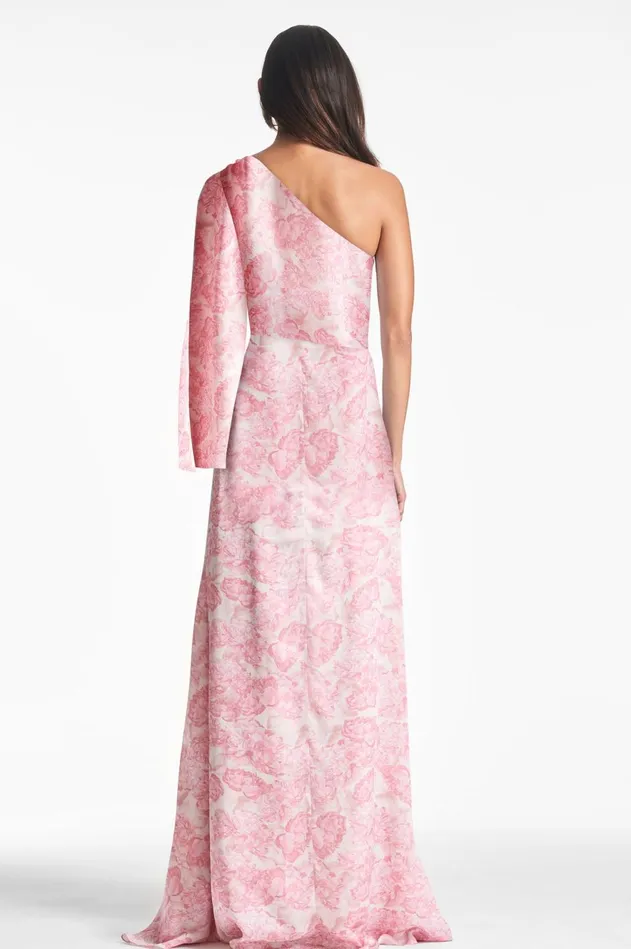 Keely Gown 8211 Rouge Damask Rose Women Sachin and Babi Formal