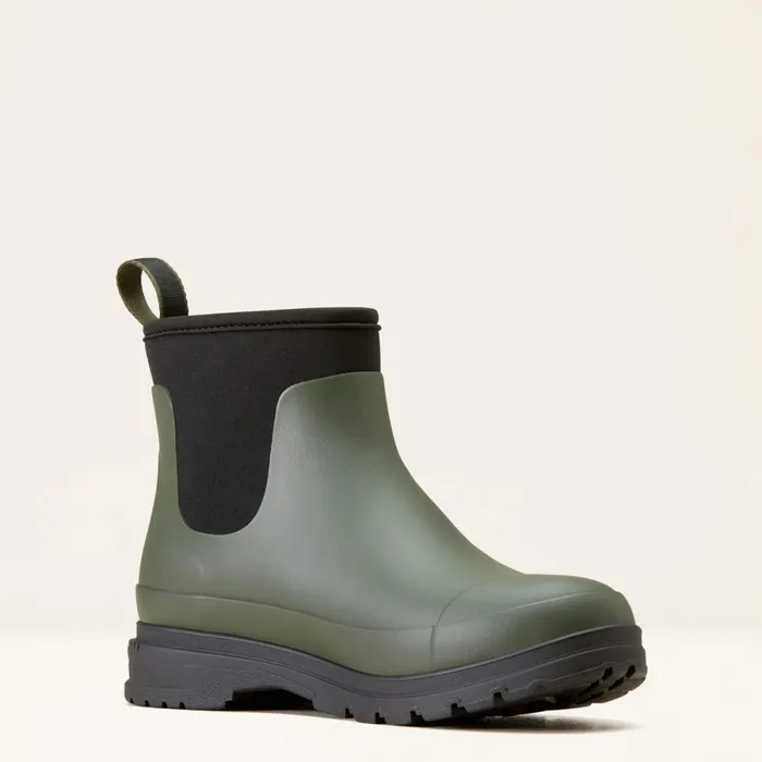 Kelmarsh Shortie Rubber Boot Dark Olive Women Ariat Waterproof Boots Kelmarsh Shortie Rubber Boot Dark Olive Women Ariat Waterproof Boots