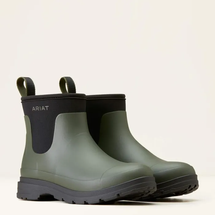 Kelmarsh Shortie Rubber Boot Dark Olive Women Ariat Waterproof Boots Kelmarsh Shortie Rubber Boot Dark Olive Women Ariat Waterproof Boots