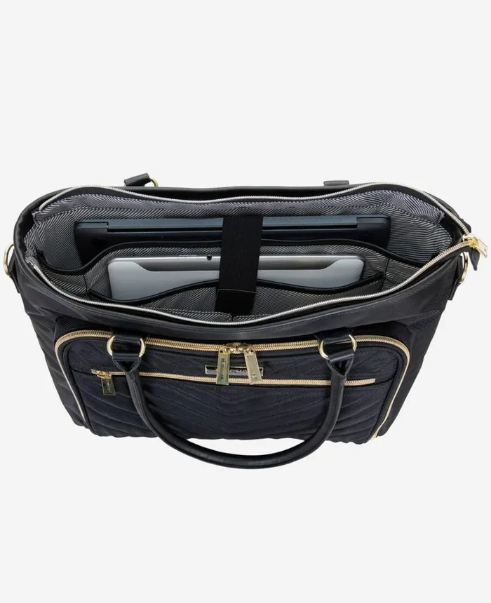 Kenneth Cole Bags Women 2Pc Bundle 20Inch Carry On Madison Square Travel Suitcase and Chelsea 15Inch Laptop Travel Tote Black Kenneth Cole Bags Women 2Pc Bundle 20Inch Carry On Madison Square Travel Suitcase and Chelsea 15Inch Laptop Travel Tote Black