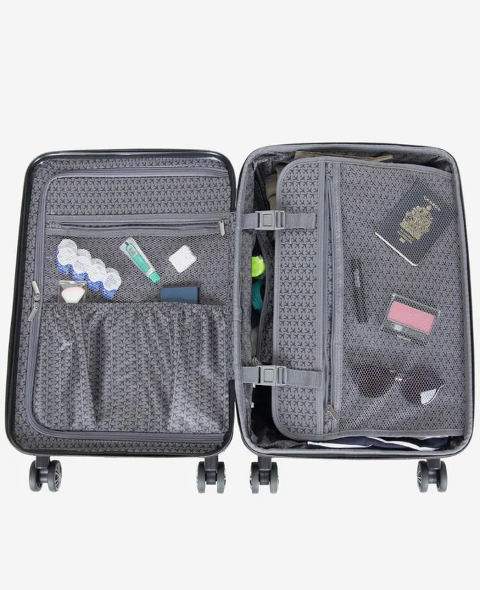Kenneth Cole Bags Women 2Pc Bundle 20Inch Carry On Madison Square Travel Suitcase and Chelsea 15Inch Laptop Travel Tote Black Kenneth Cole Bags Women 2Pc Bundle 20Inch Carry On Madison Square Travel Suitcase and Chelsea 15Inch Laptop Travel Tote Black
