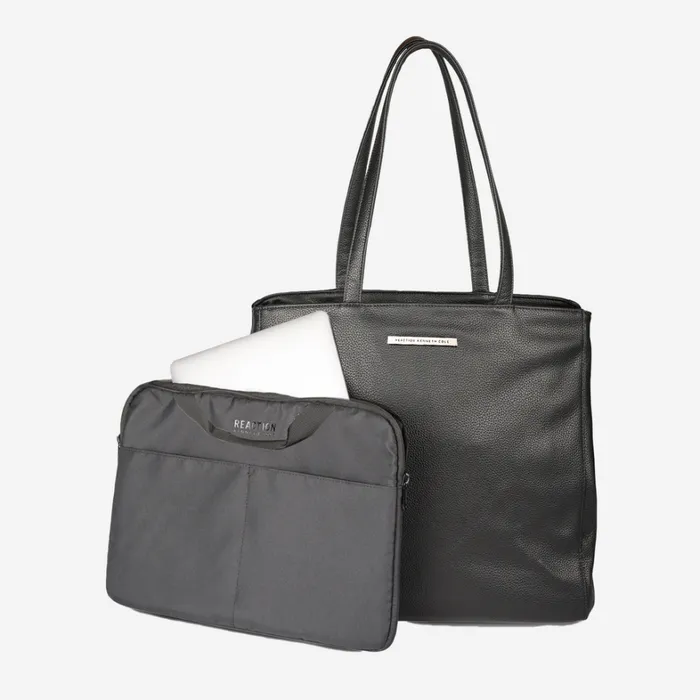 Kenneth Cole Bags Women Marley 16 Laptop Tote With Removable Laptop Sleeve Black Kenneth Cole Bags Women Marley 16 Laptop Tote With Removable Laptop Sleeve Black
