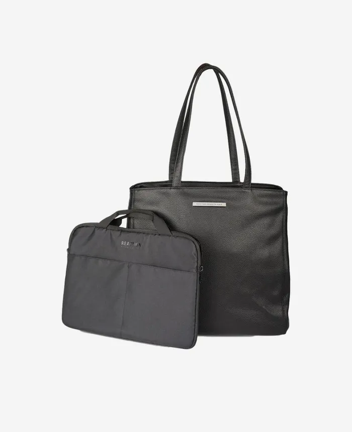 Kenneth Cole Bags Women Marley 16 Laptop Tote With Removable Laptop Sleeve Black Kenneth Cole Bags Women Marley 16 Laptop Tote With Removable Laptop Sleeve Black