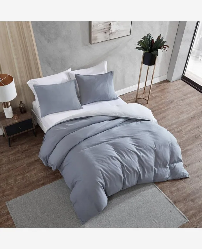 Kenneth Cole Bedding MenWomen Organic Cotton Grey Duvet Cover Set Open Dark Grey Kenneth Cole Bedding MenWomen Organic Cotton Grey Duvet Cover Set Open Dark Grey