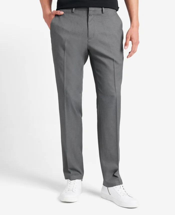 Kenneth Cole Dress Pants Men Stretch ModernFit Dress Pant Dark Grey Kenneth Cole Dress Pants Men Stretch ModernFit Dress Pant Dark Grey