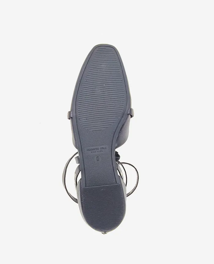 Kenneth Cole Flats and Loafers Women Mason Strappy Stud Flat Black Kenneth Cole Flats and Loafers Women Mason Strappy Stud Flat Black