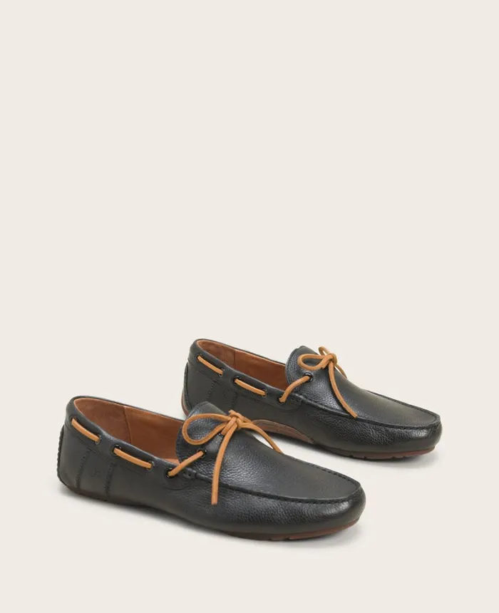 Kenneth Cole Loafers Men GENTLE SOULS Nyle Leather Driver Boat Shoe Black Kenneth Cole Loafers Men GENTLE SOULS Nyle Leather Driver Boat Shoe Black