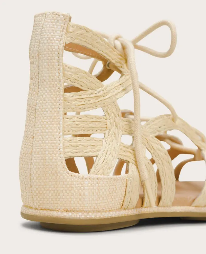 Kenneth Cole Sandals and Wedges Women GENTLE SOULS 8211 Break My Heart Gladiator Sandal Natural Raffia Kenneth Cole Sandals and Wedges Women GENTLE SOULS 8211 Break My Heart Gladiator Sandal Natural Raffia