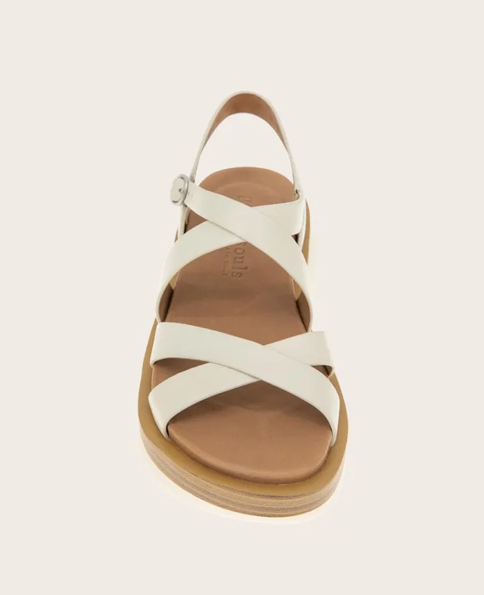 Kenneth Cole Sandals and Wedges Women GENTLE SOULS Reebha Leather Platform Sandal Stone Kenneth Cole Sandals and Wedges Women GENTLE SOULS Reebha Leather Platform Sandal Stone
